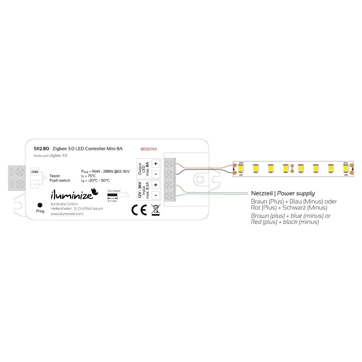 iluminize Zigbee 3.0 LED Controller