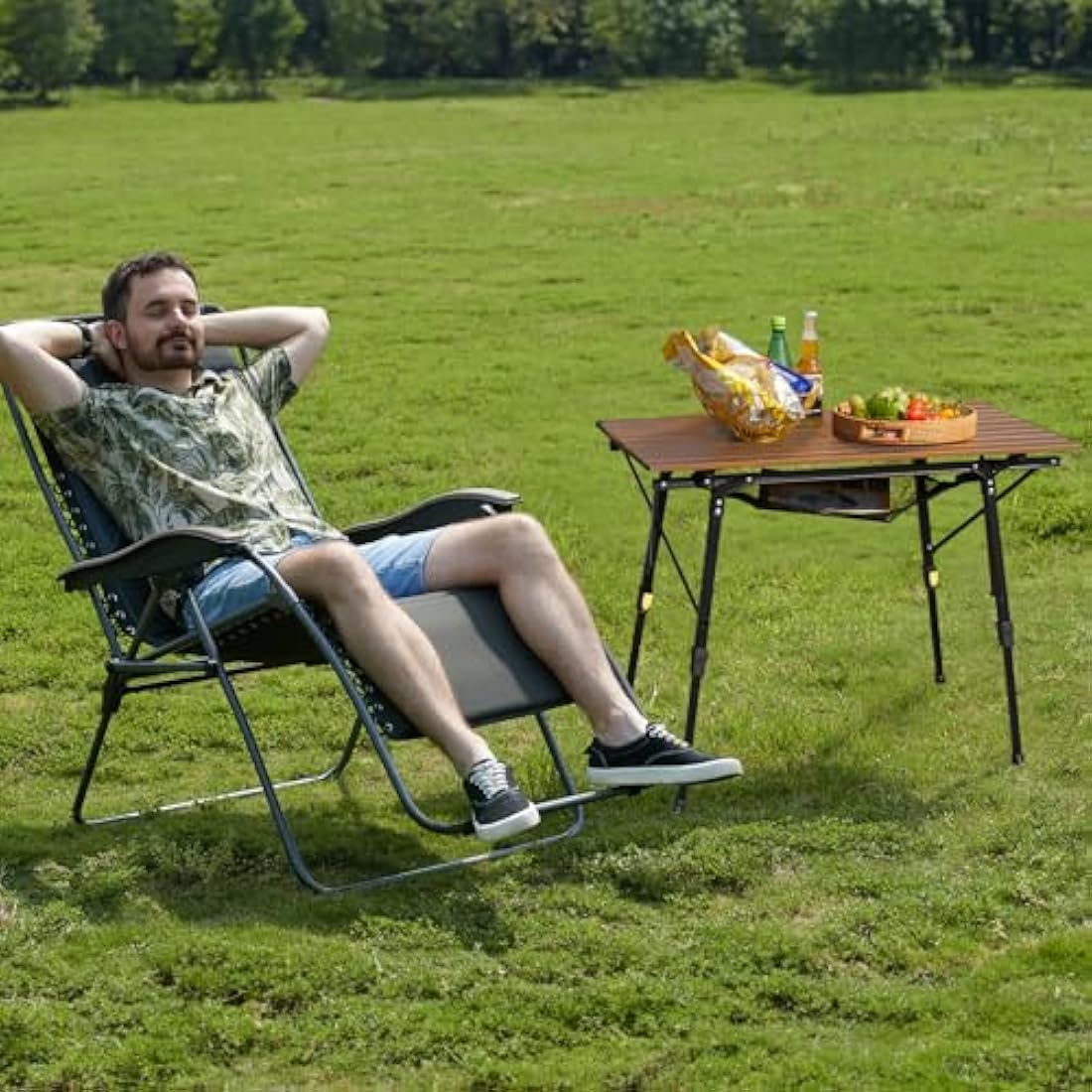 Portal Camping Tables That Fold up 90×53cm Picnic Table Folding Portable with Height Adjustable Legs Collapsible 3ft Aluminium Rollup Outdoor Lightweight Foldable for Beach Fishing Garden BBQ