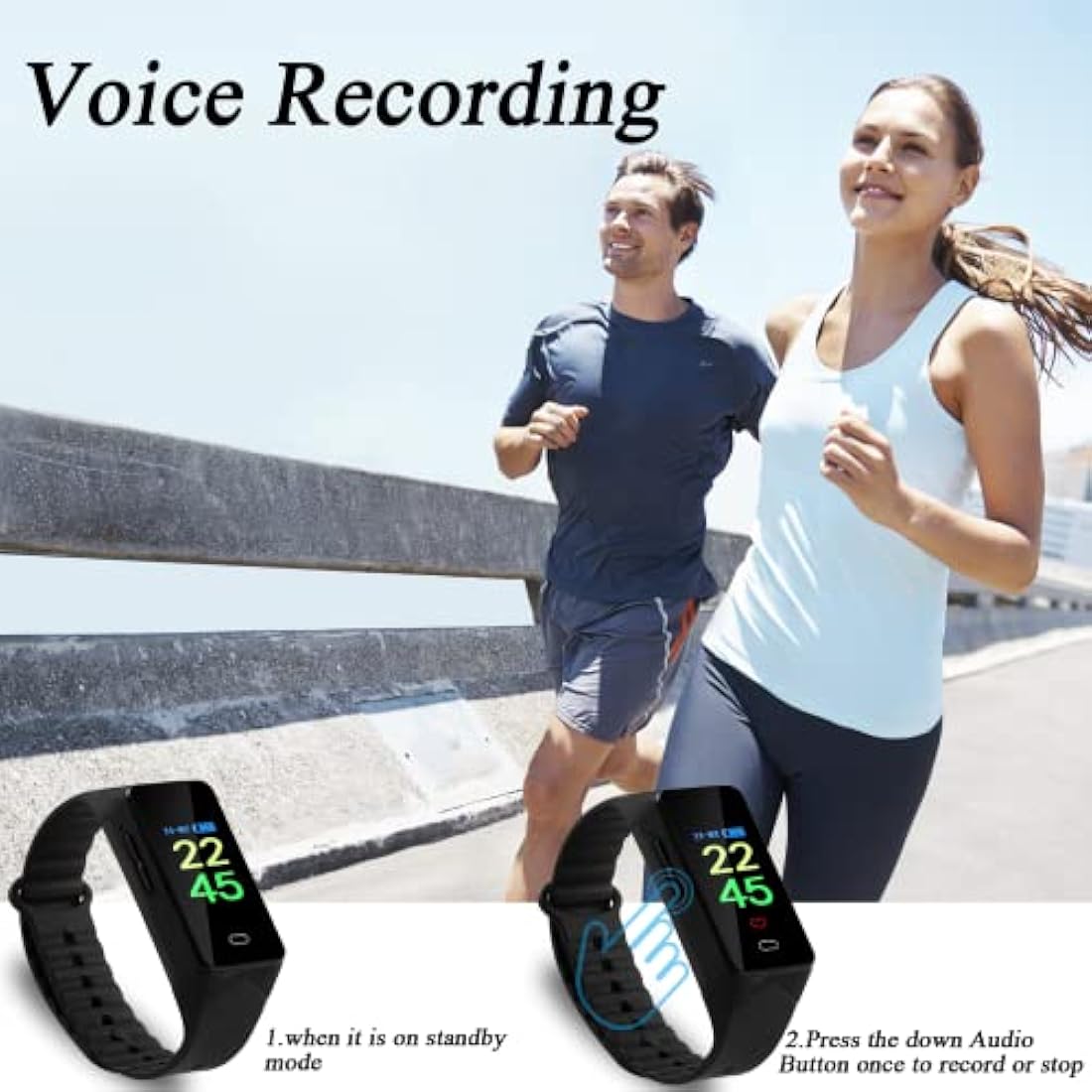 OTADUG Spy Camera, 1080P Hidden Camera Capable of Recording Video and Audio, Mini Hidden Spy Camera with 32GB SD Card, Mini Spy Watch with Time Display