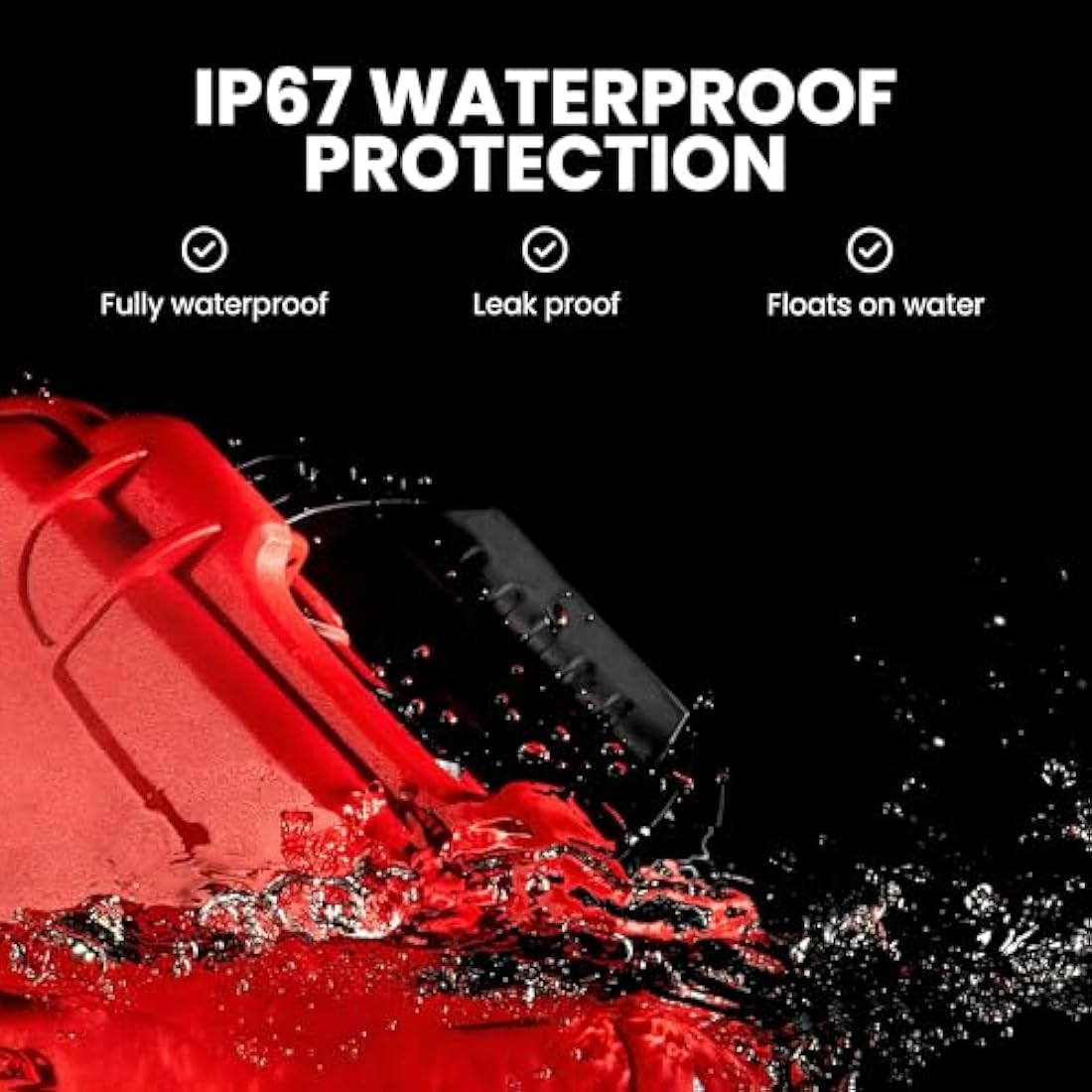 Nanuk 903 First Aid Waterproof Hard Case - Red