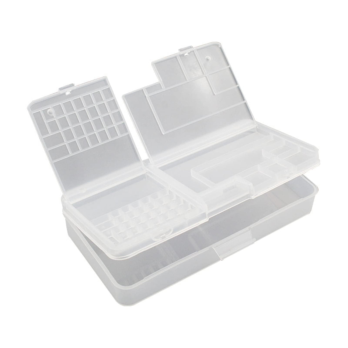 Kukyller 2PCS Phone Repair Module Organizer Case Phone Repair Storage Box Precision Component Storage Case Precision Compartment Collector Case Box