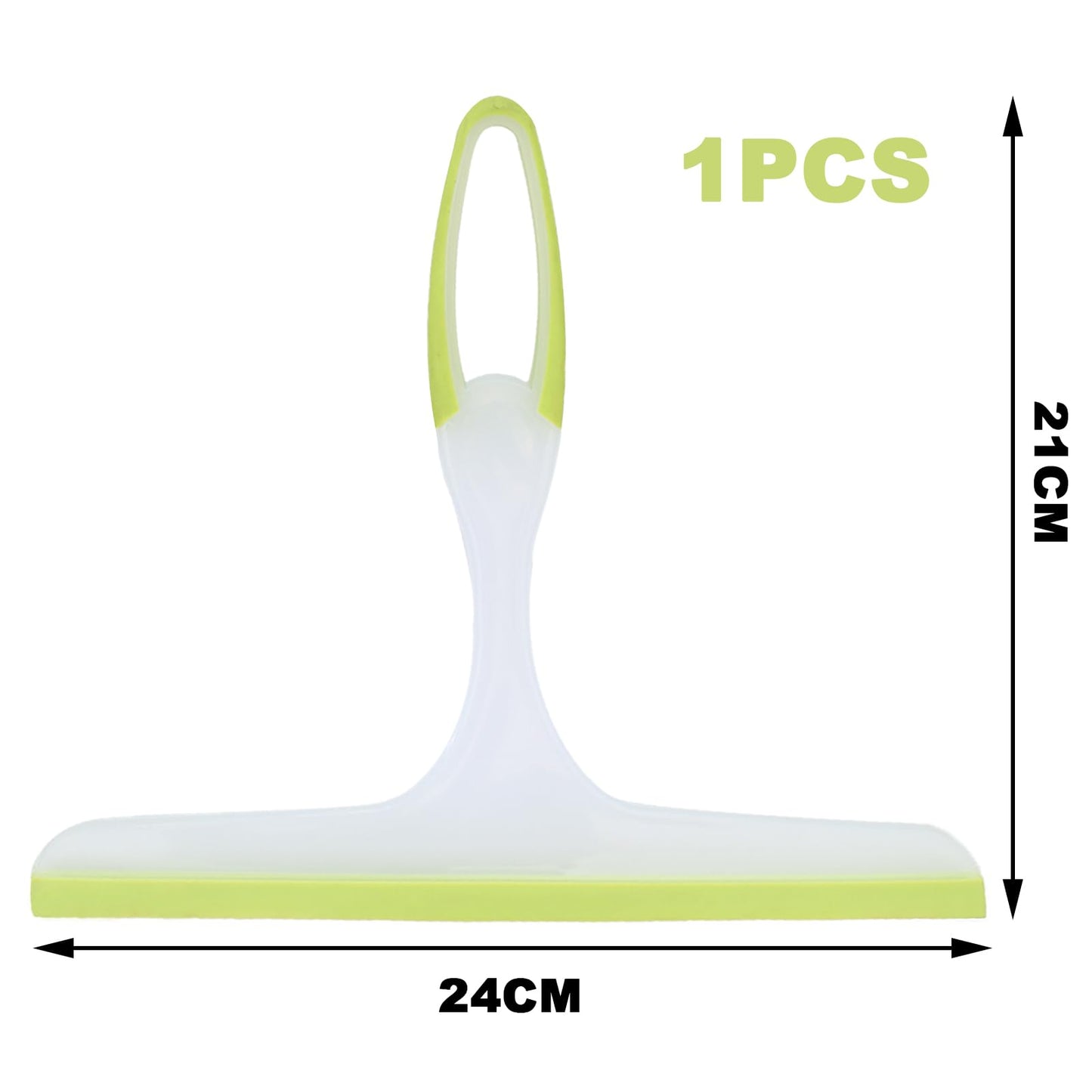 1 Piece Shower Squeegee,Window Squeegee,Shower Cleaner (Green)