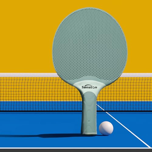 Senston Table Tennis Rackets Set,Professional Ping Pong Paddle Set for 4 Players, Composite Rubber Ping Pong Paddle, Indoor or outdoor games.