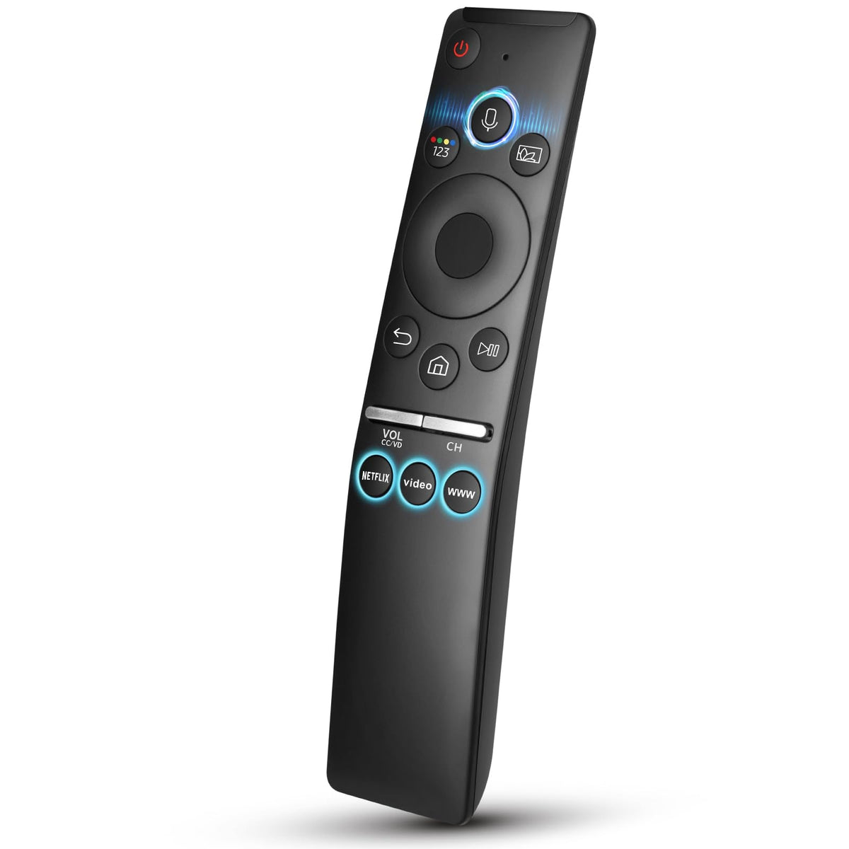 Voice Replacement for Samsung-Smart-TV-Remote, Compatible for All Samsung TVs with Voice Function, with shortcut buttons?Not for Soundbar)