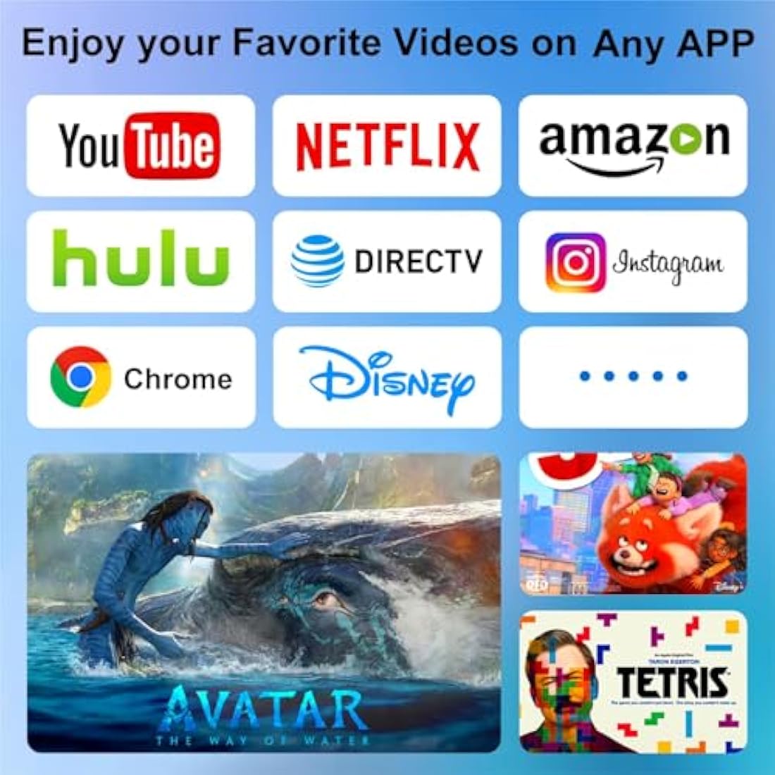 Wireless HDMI Transmitter and Receiver, 5GHz Wireless HDMI Extender, 1080P Video/Audio Dual Screen Transfer, Laptop, Tablet, Projector, Support Nefix/YouTube