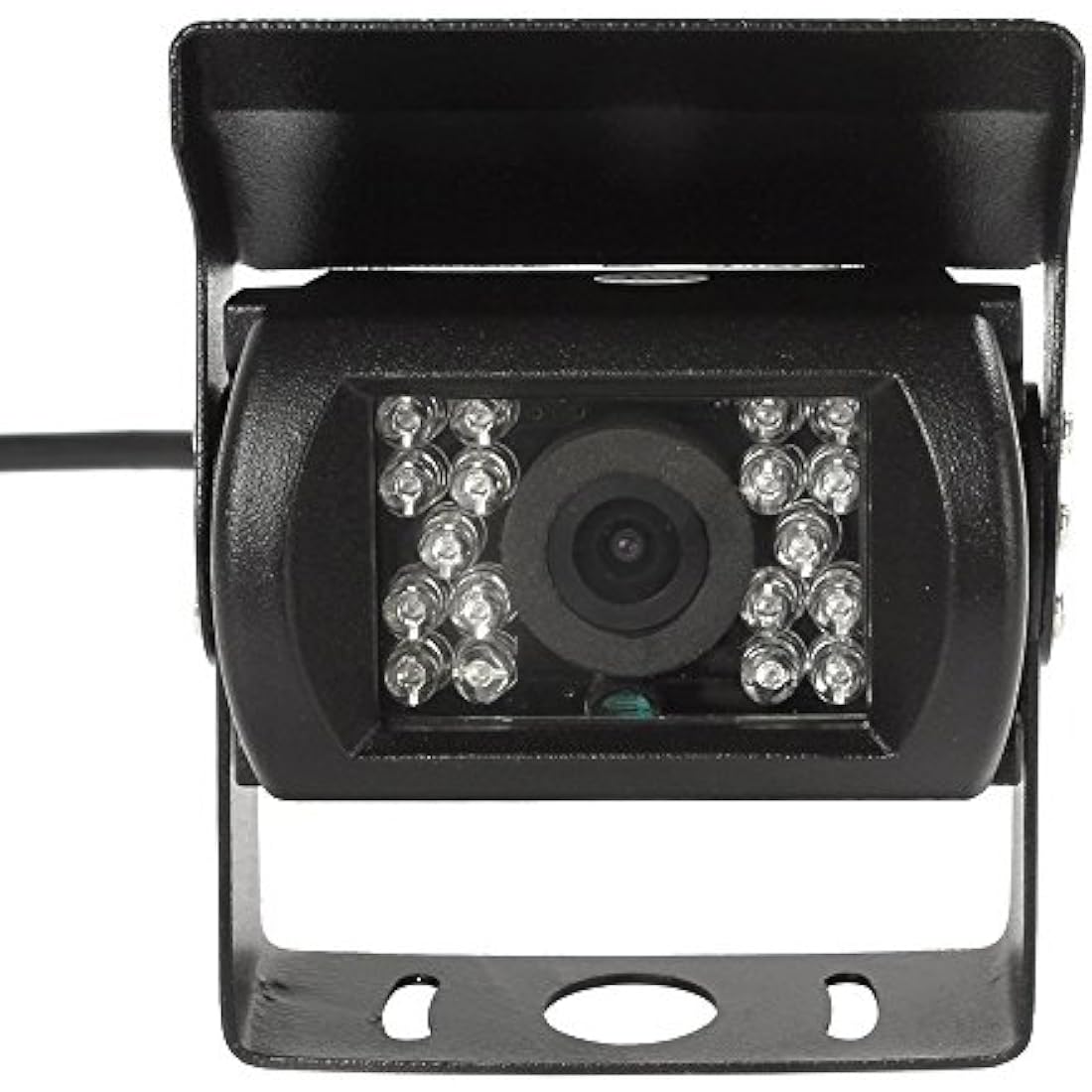 Backup Camera Camecho IR Night Vision Waterproof Reversing Camera + 10M 4 Pins Cable Kit for Car Bus Truck Caravan Camper 12V 24V Parking Assistance