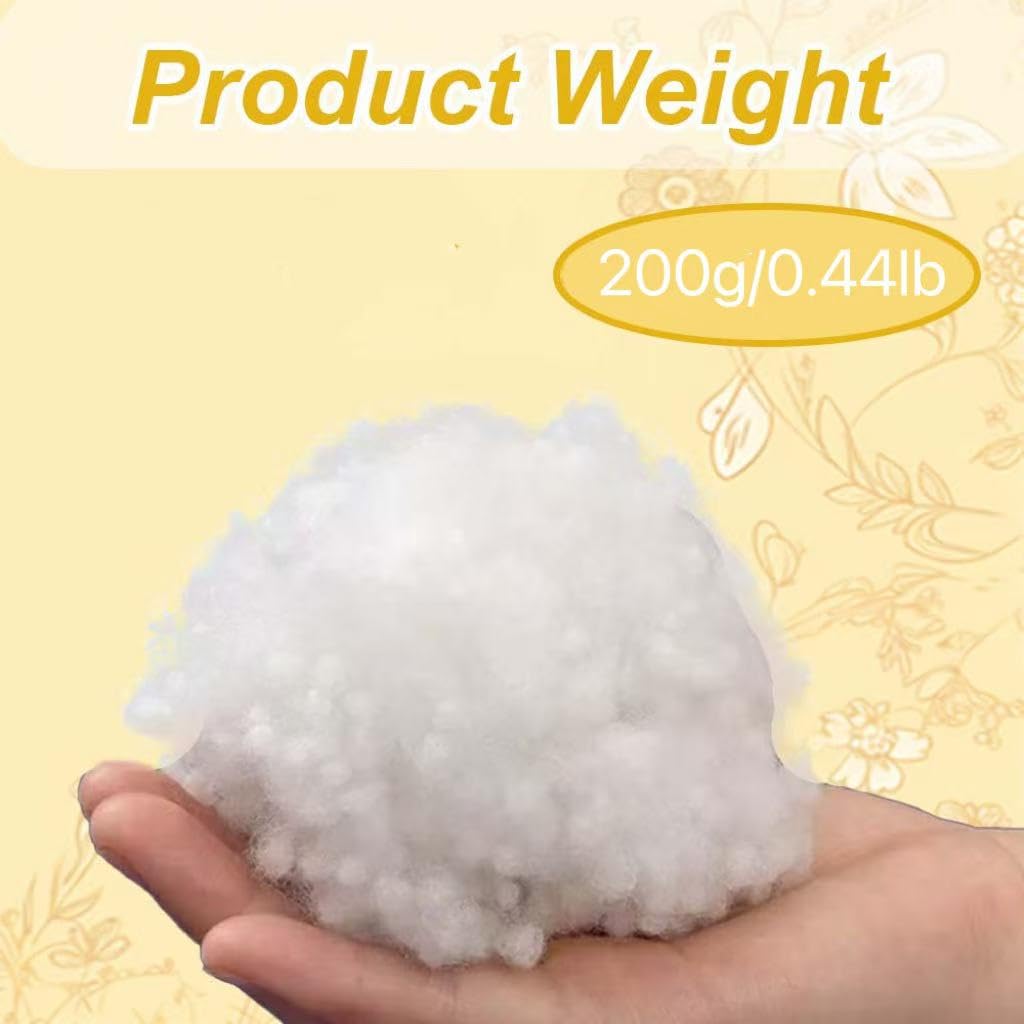 ZFQSONGZE 200g Machine-Washable Polyester Fiber Stuffing