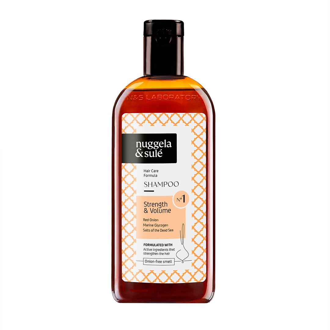 Nuggela & Sul? Premium N?1 Shampoo with Red Onion Extract 250ml / 8.45 FL.Oz. Dermatologically tested. For Men and Women. Best capillary treatment by