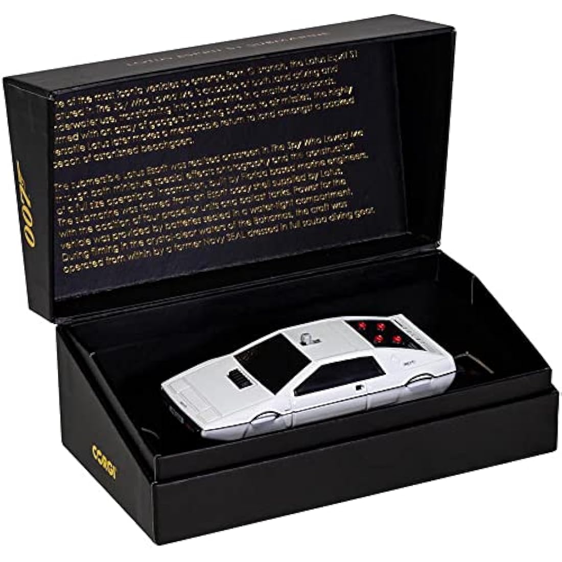 Corgi Diecast Model Cars - CC04514 James Bond Lotus Esprit Submarine 'The Spy Who Loved Me' - Men, Women & Kids Souvenir Gifts from UK - Small Die Cast Toy Car Models for Boys