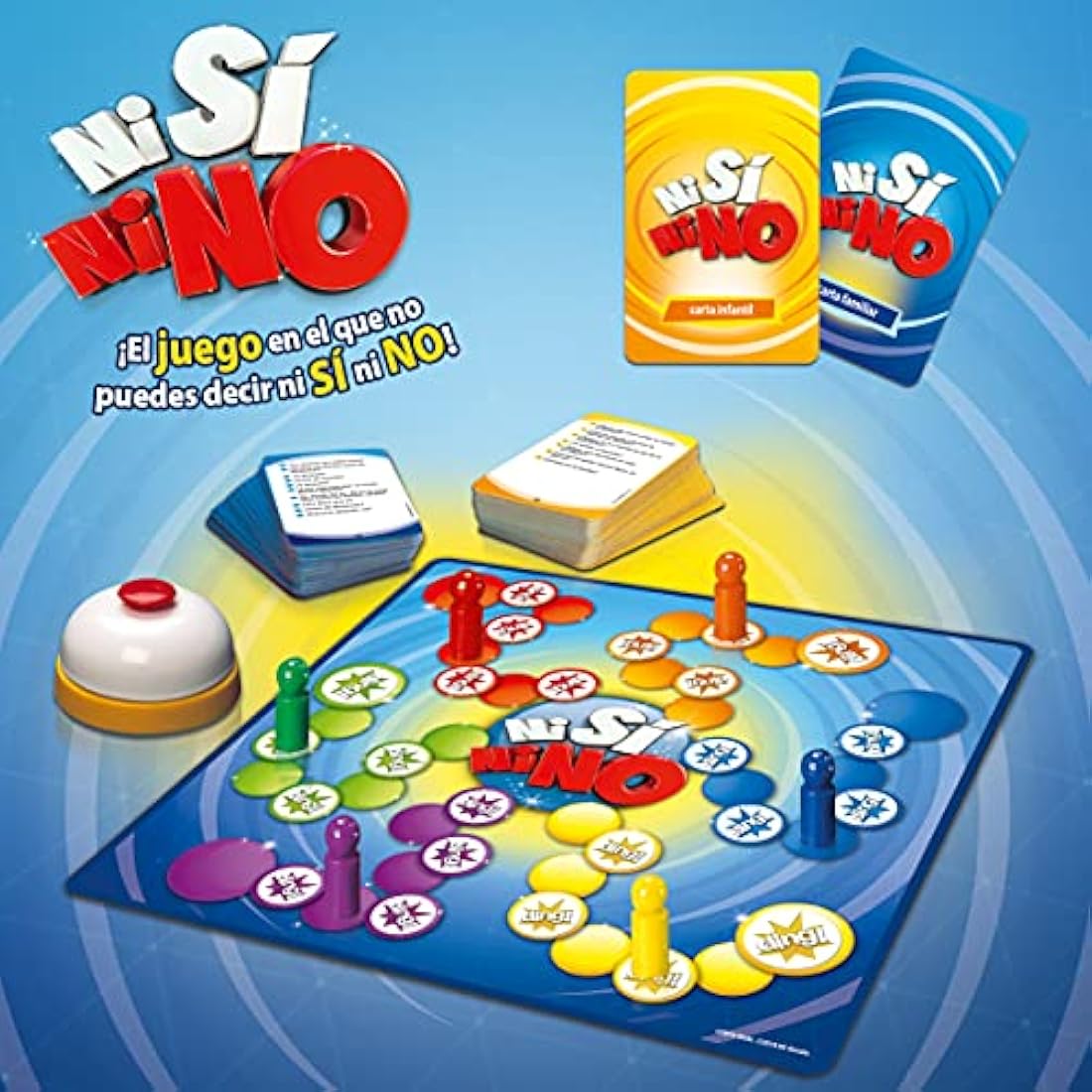 Ludilo Board Games - Ni Si Ni No - Board Games Kids 7 Years Old Or More | Board Games Children Questions | Board Games Kids 8 Years | Board Game 8 Years