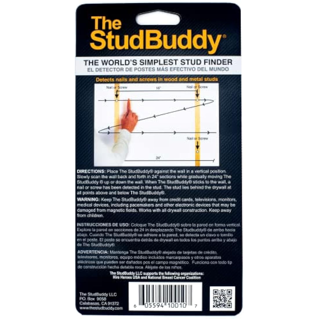 The StudBuddy Magnetic Stud Finder