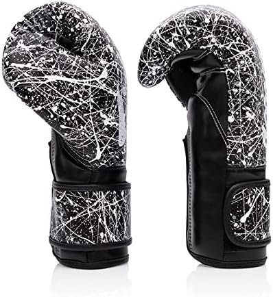 Fairtex Muay Thai Boxing Gloves BGV14 Color: Black Blue Grey White Pink Red Yellow Size: 10 12 14 16 oz Training sparring gloves for Muay Thai Kickboxing MMA K1
