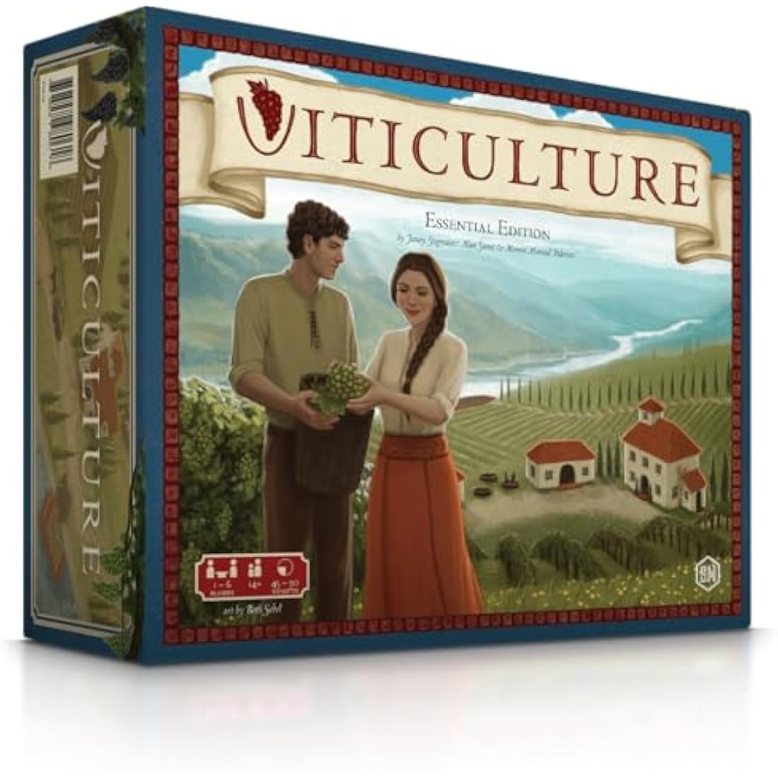 Stonemaier Games GTGSTM105 Viticulture: Essential Edition, Mixed Colours, Polish Edition
