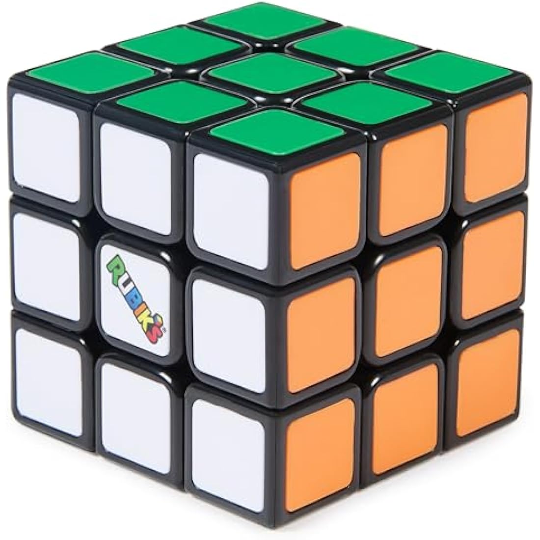 Rubik’s Coach Cube, Learn to Solve 3x3 Cube with Stickers, Guide and Videos | Stress Relief Fidget Toy | Adult Toy Fidget Cube | for Ages 8 and up