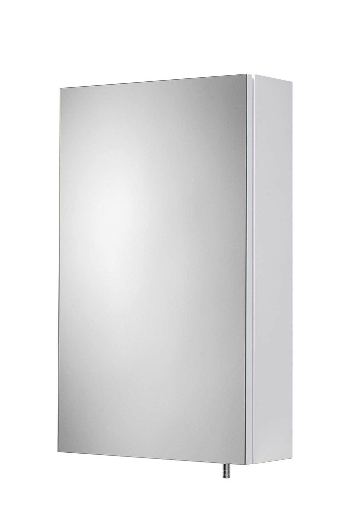 Croydex Dawley White Bathroom Mirror Cabinet, Wall Mounted Bathroom Cabinet with Mirror, Pre-Assembled & All Fixings Included, with Easy Hang 'n' Lock