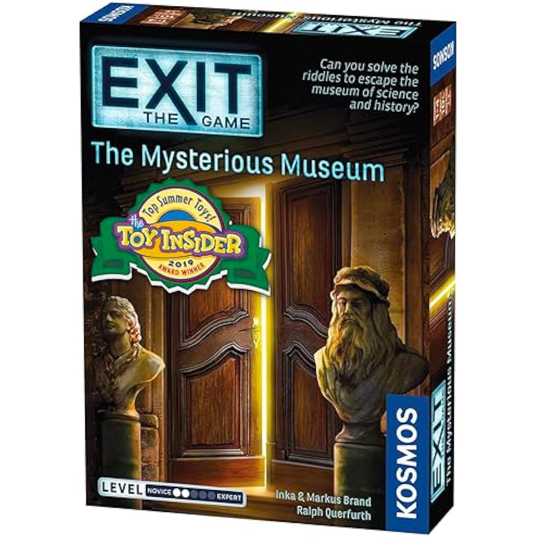 Thames & Kosmos - EXIT: The Mysterious Museum - Level: 2/5 - Unique Escape Room Game - 1-4 Players - Puzzle Solving Strategy Board Games for Adults & Kids, Ages 10+ - 694227