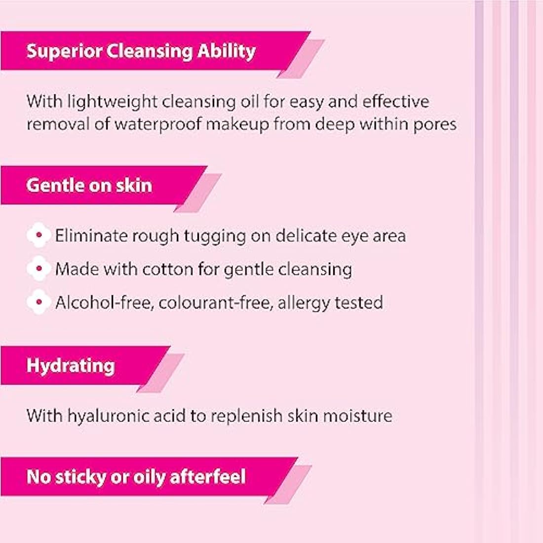 Biore Make Up Cleanging sheet - 44 peace