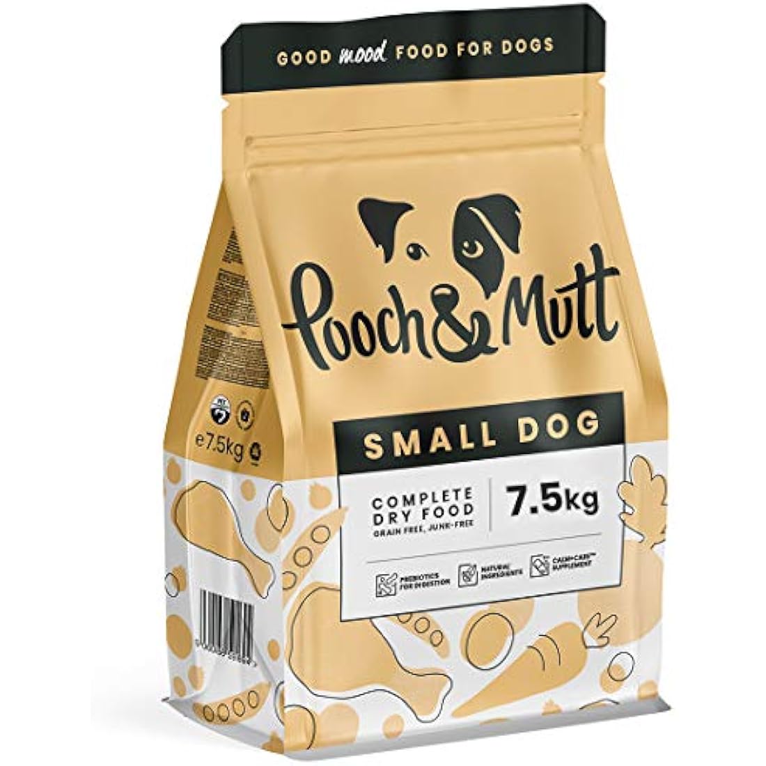Pooch & Mutt - Complete Small Dog Dry Dog Food (Grain Free), Chicken & Superfood Blend, 7.5kg