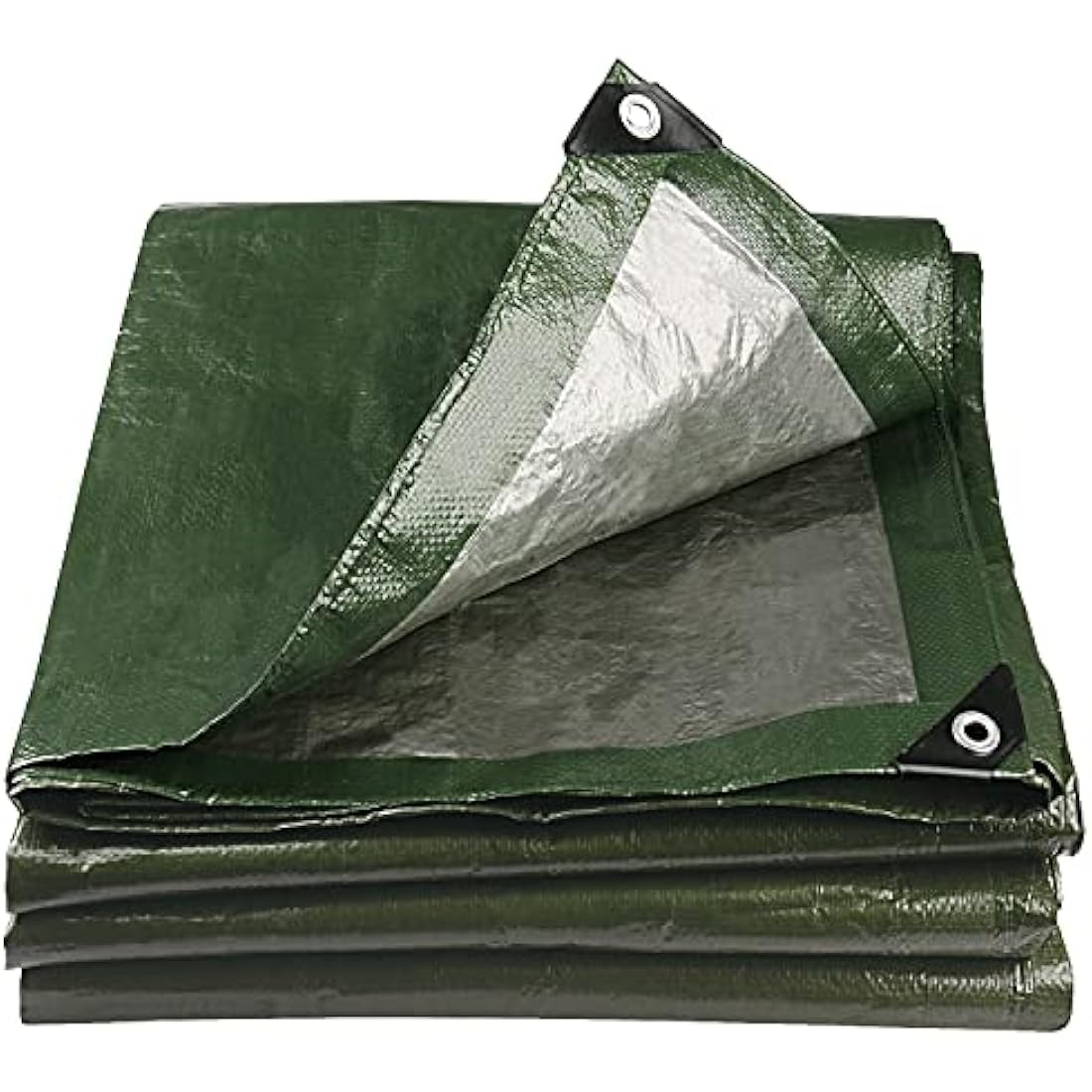 Onarway Tarpaulin Waterproof Heavy Duty 3m x 5m 105GSM Tarp Sheet Cover with Reinforced Grommets, Multipurpose For Outdoor Use