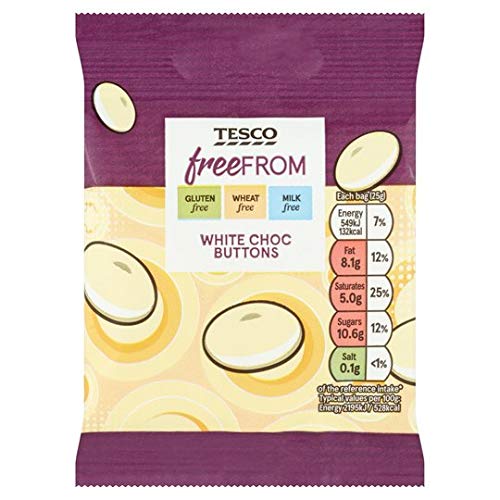 White Chocolate Buttons 25G