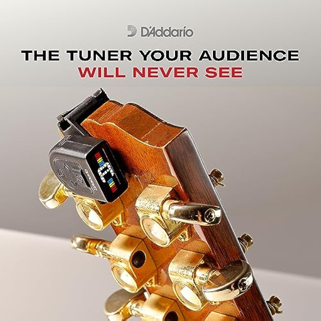 D'Addario PW-CT-12 NS Micro Headstock Tuner