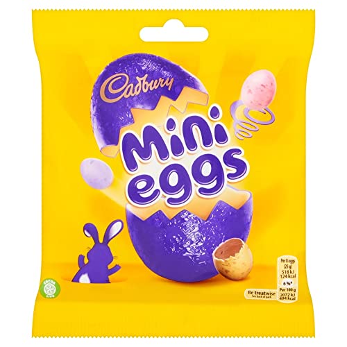 Cadbury Mini Eggs Milk Chocolate Easter Eggs, 80 g (Pack of 1)