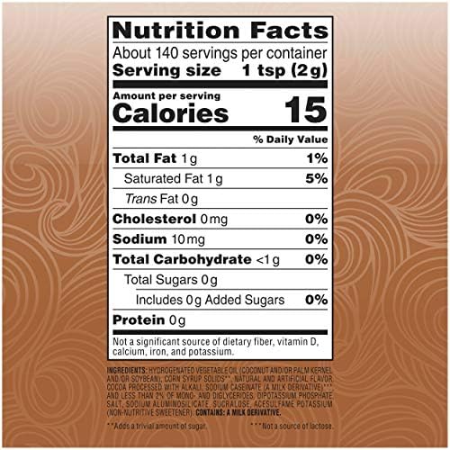 Nestlé Coffee Mate Sugar Free Powdered Chocolate Coffee Creamer 289 g