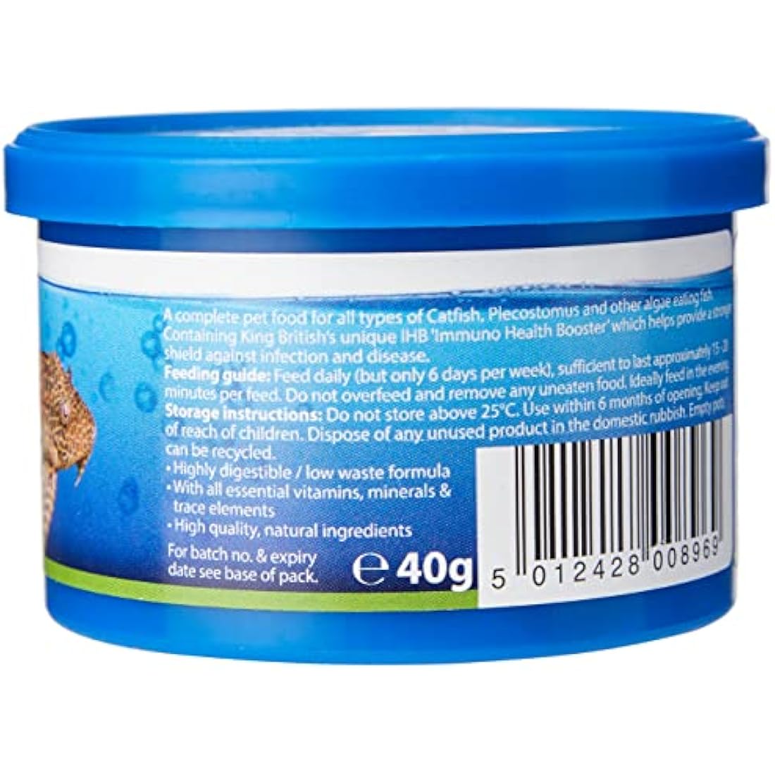 King British Algae Wafer, 40g