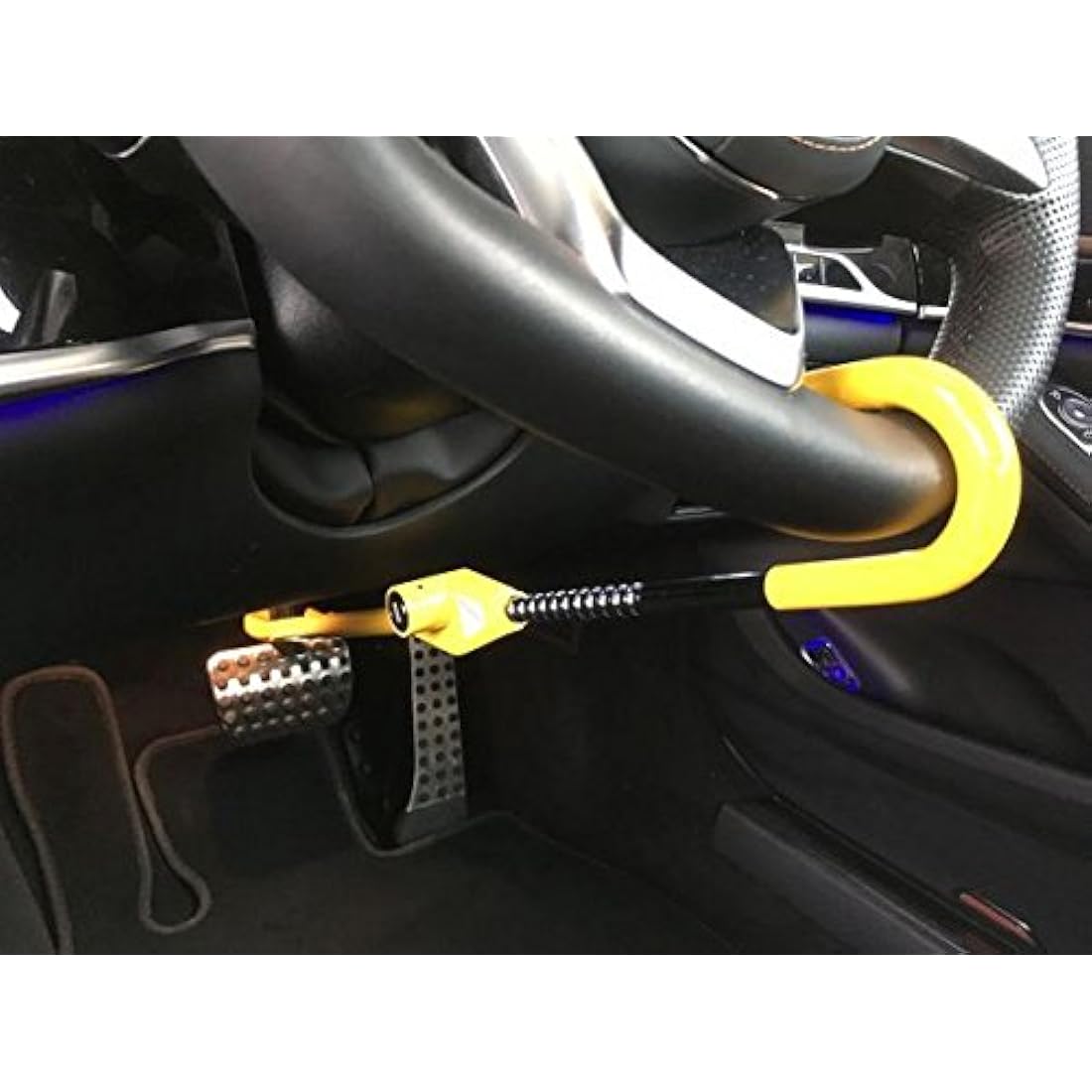 Milenco Classic Brake Lock Motorhome Car Van Security Anti Theft Deterrent, Yellow