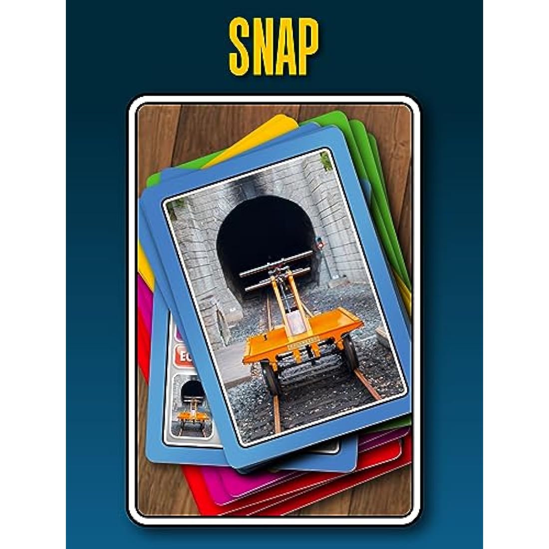 SMART CARDS Transport, 7 games in 1, Pairs, Snap, Trumps, Rummy, Memory Quiz, Learn Facts, Travel Game, Gift, Stocking Filler, Age 5+, 1-8 Players