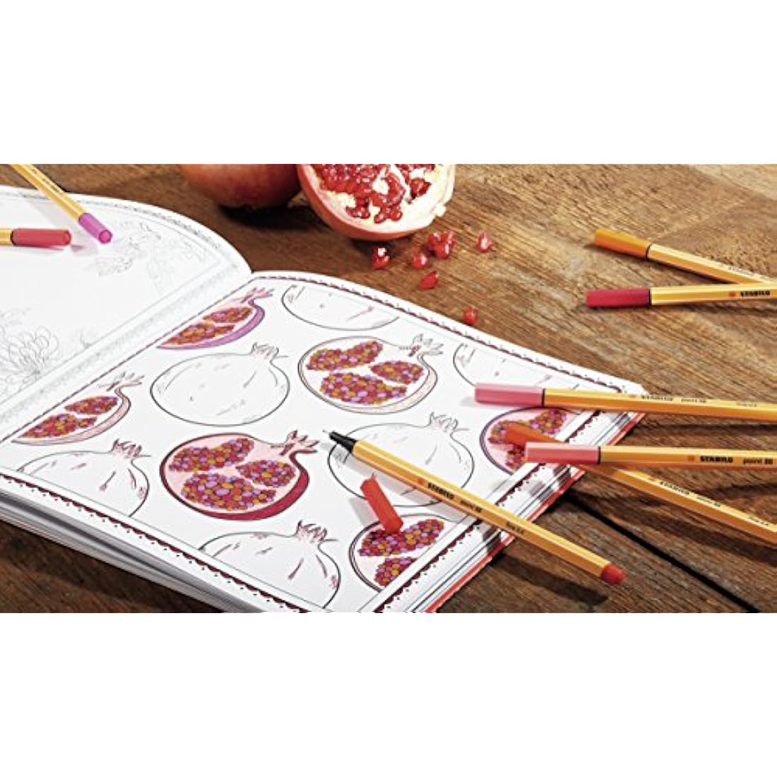 STABILO point 88 - Fineliner - Tin of 50 - Assorted Colours