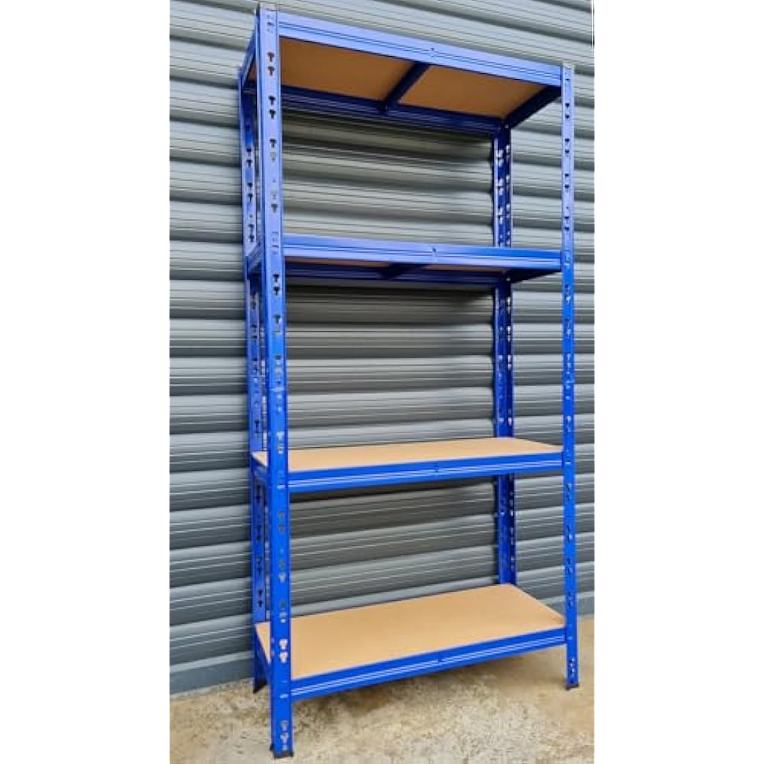 AROIJUN TMZ® (1500 x 750 x 300) mm heavy duty boltless metal steel shelving shelves storage unit Industrial easy to assemble (150X75X30cm) 175KG Per Shelf