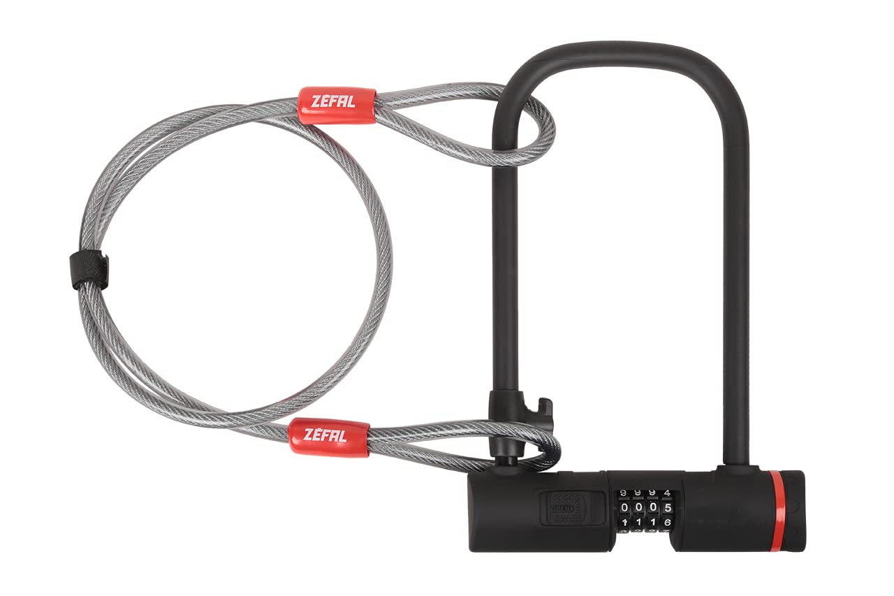 Zefal K-traz U13 U-lock With Cable 230 x 115 x 13 mm / 10 x 1200 mm