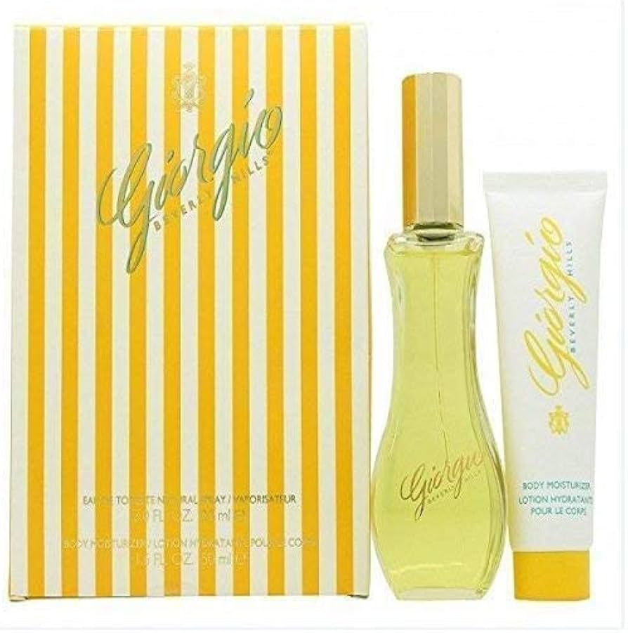 Giorgio Beverly Hills Giorgio Yellow Gift Set 90ml EDT + 50ml Body Lotion