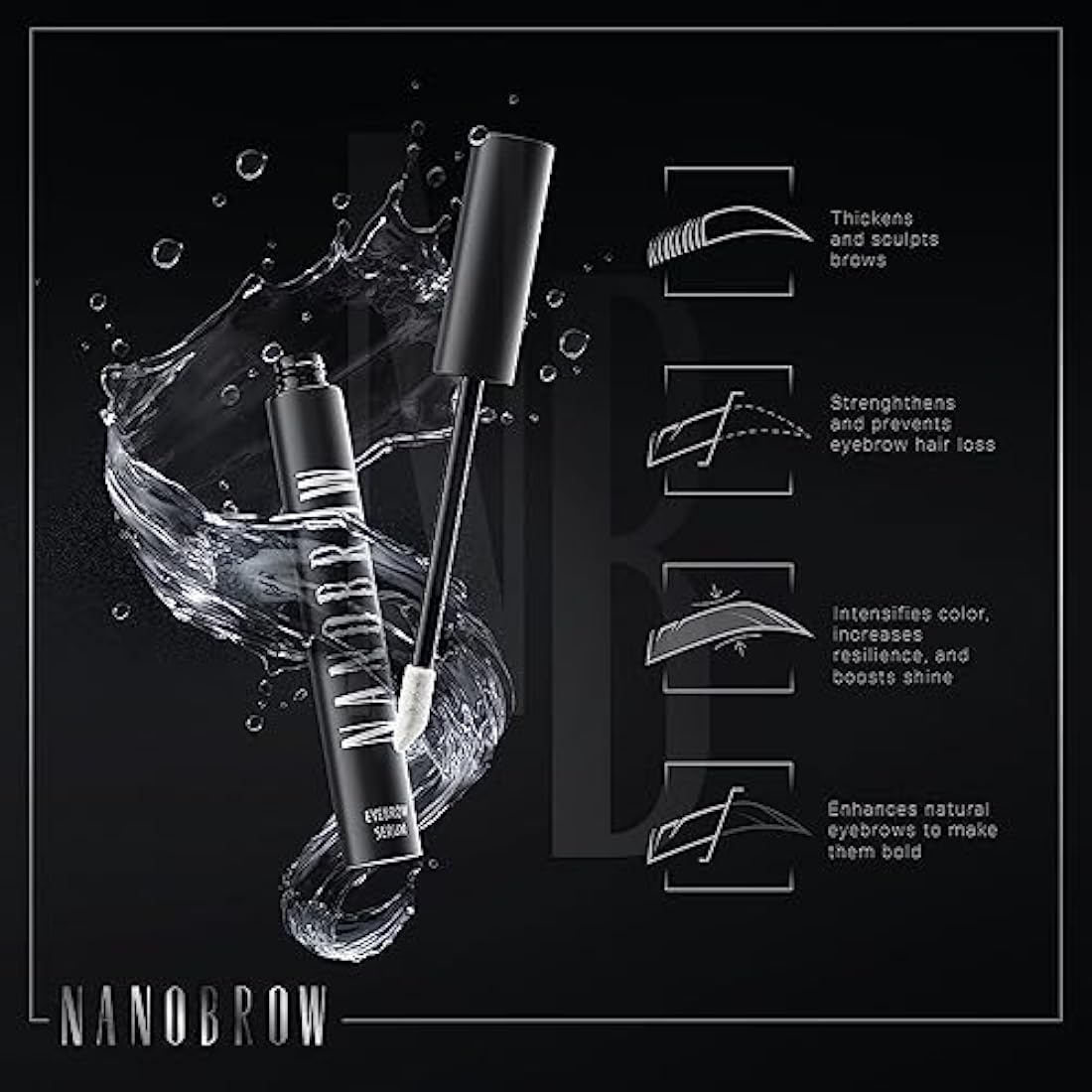 Nanobrow Eyebrow Serum 5ml - Growth-Stimulating, Thickening, Strengthening Brow Serum