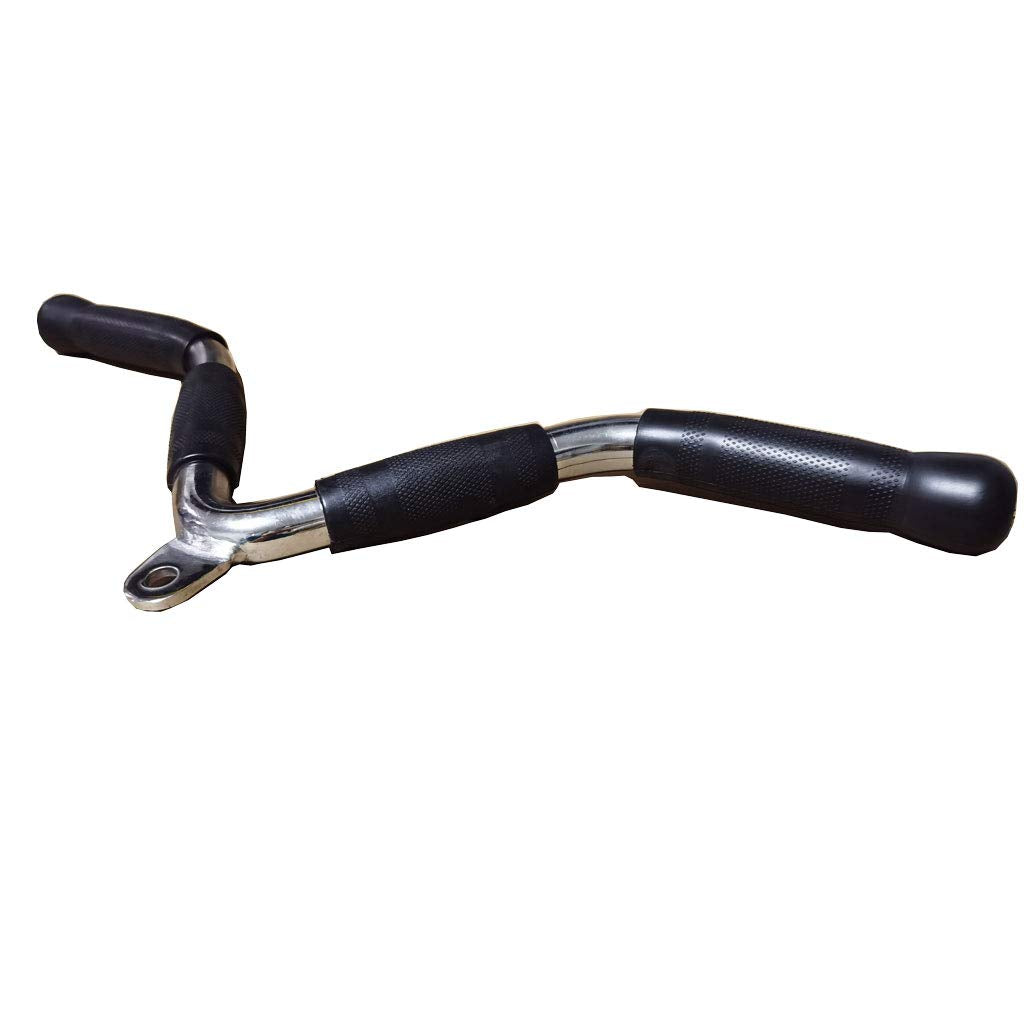 Barbell Cable Attachment For Cable Machines, Lat Pull Down Bar Cable Machine Attachments, Tricep Press Down Bar, Revolving Straight Curl Pulldown Bar