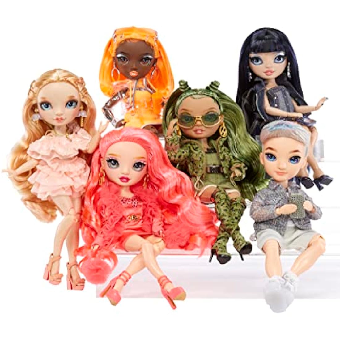 Rainbow High Fashion Doll – OLIVIA WOODS - Camo Green Doll – Fashionable Outfit & 10+ Colourful Play Accessories - For Collectors and Kids Ages 4-12 Years