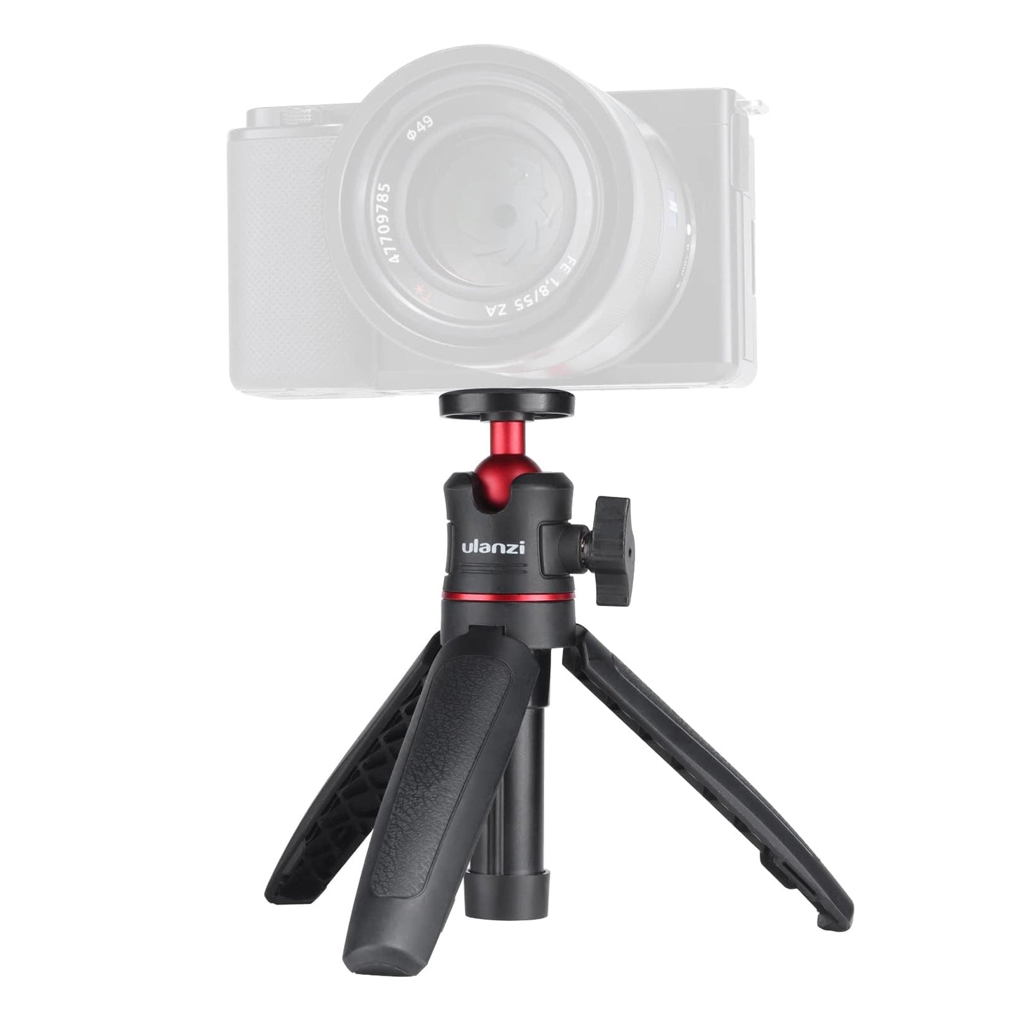 ULANZI MT-08 Compact Travel Tripod - Portable Mini With 1/4 Inch Screw - Compatible With Sony ZV1/RX100 VII/RX1R II, Canon G7X Mark, Fujifilm X100V,