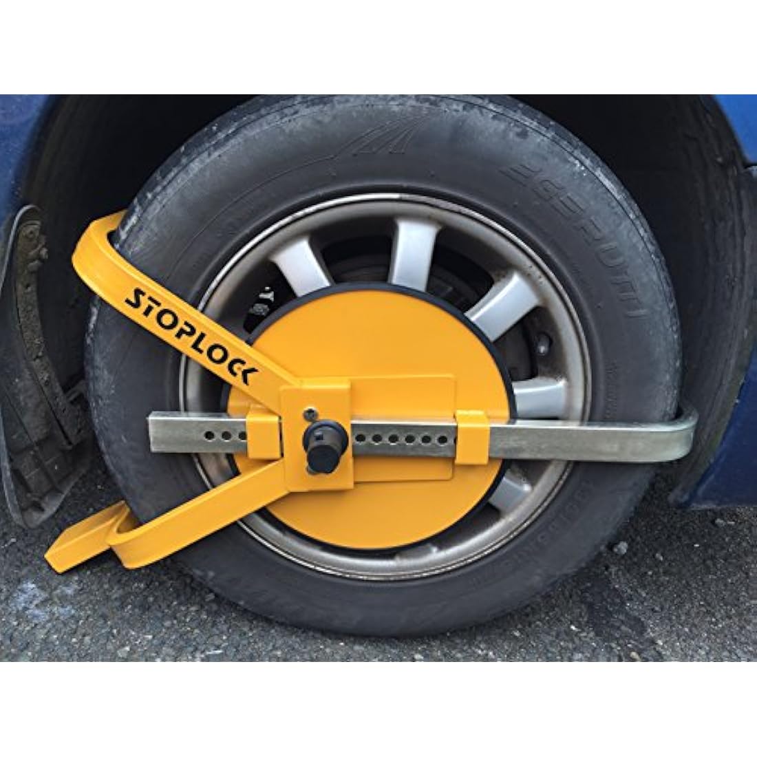 XtremeAuto© Car/Van/Motorhome/Caravan Heavy Duty, Anti-Theft, Wheel CLAMP Security Lock for 13" to 15" Wheels XA-08