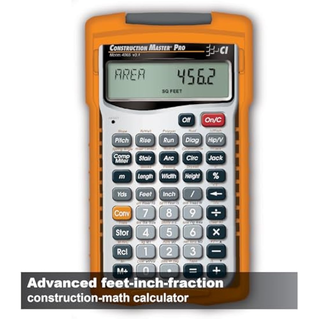 Calculated Industries 4065 Construction Master Pro,Estimators,Builders, Framers,Remoders and Carpenters,Silver