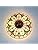 Skyweel Tiffany Style Stained Glass Ceiling Lamp - 16 Inch White Flush Mount Lighting Fixture