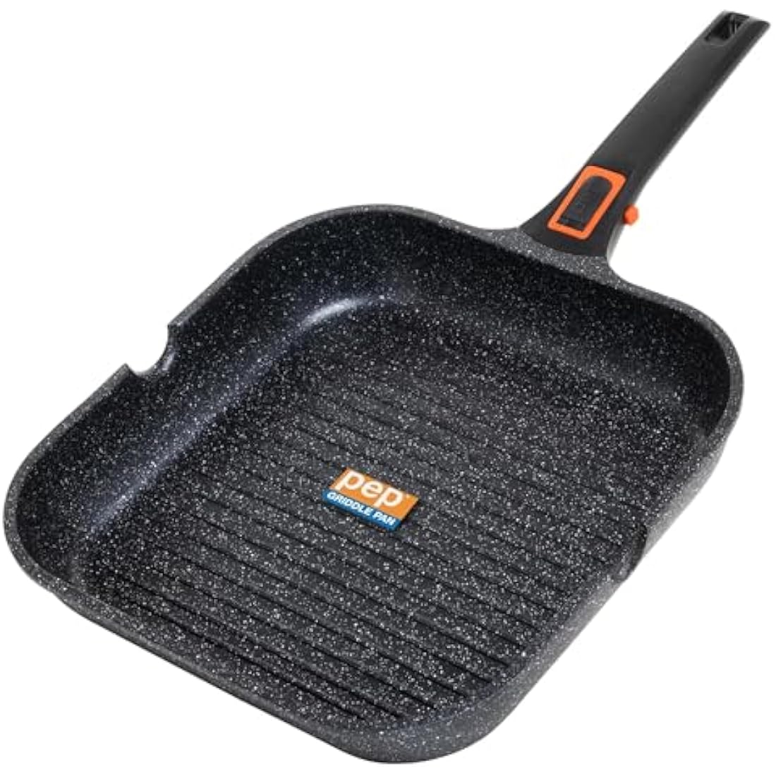 Pep Griddle Pan 29cm with Removable Handle Non-Stick Induction Gas and Electric Compatible