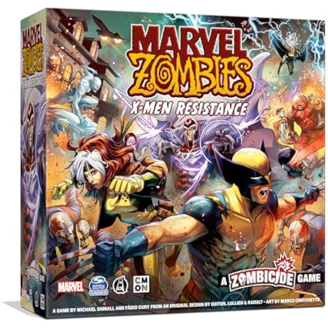 CMON, Marvel Zombies A Zombicide Game X-Men Resistance Core Box, 1-6 Players, Ages 14+, 60 Minutes Playing Time