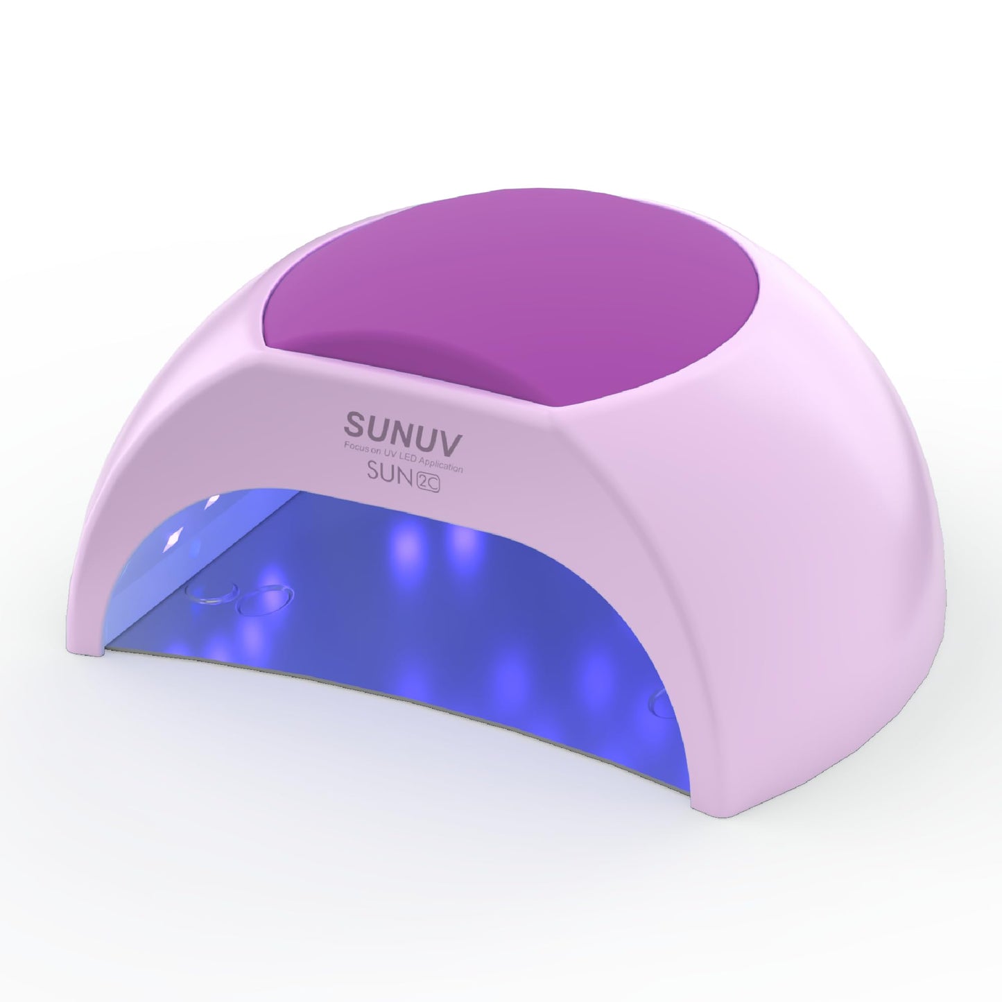SUNUV UV Nail Lamp, LED Lamp for Gel Nails Professional UV Light Nail Dryer Manicure and Pedicure Nail Art Tools for Home Purple