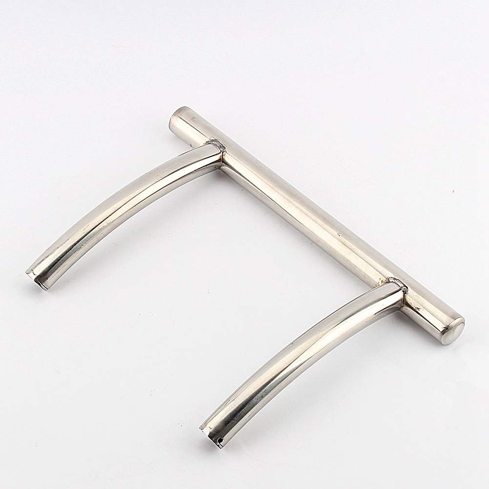 Salon Foot Rest, Pack of 1 Professional Stainless Steel Footrest Hairdressing Foot Rest Foot Stool Salon Chair Foot Rest for Barber Hairdressing