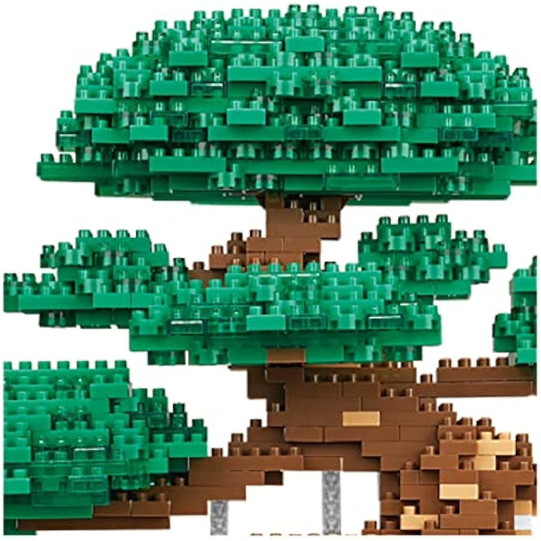 Nanoblock NB039 Bonsai Matsu Toy, Multi