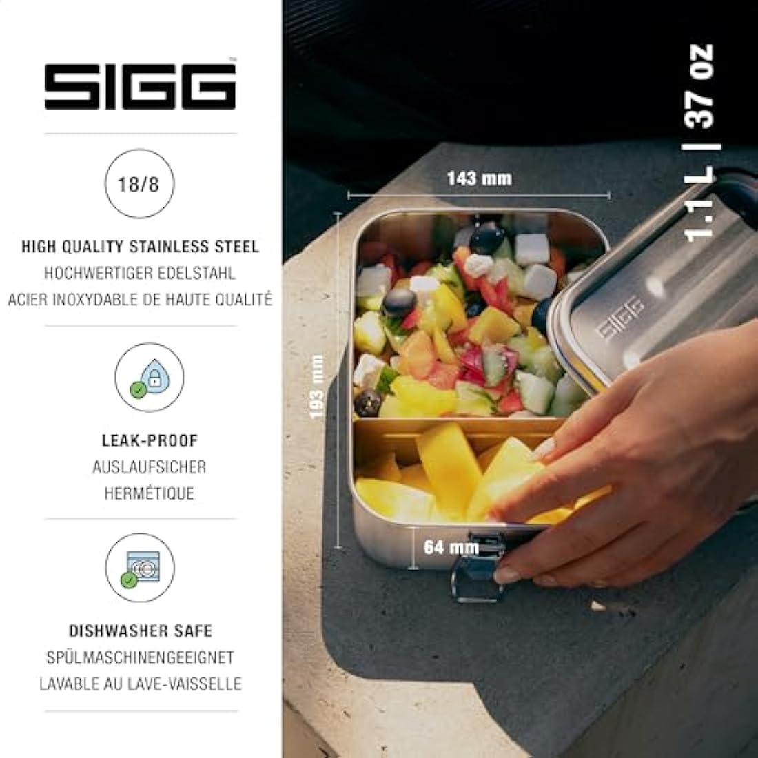 Sigg Gemstone Lunch Box
