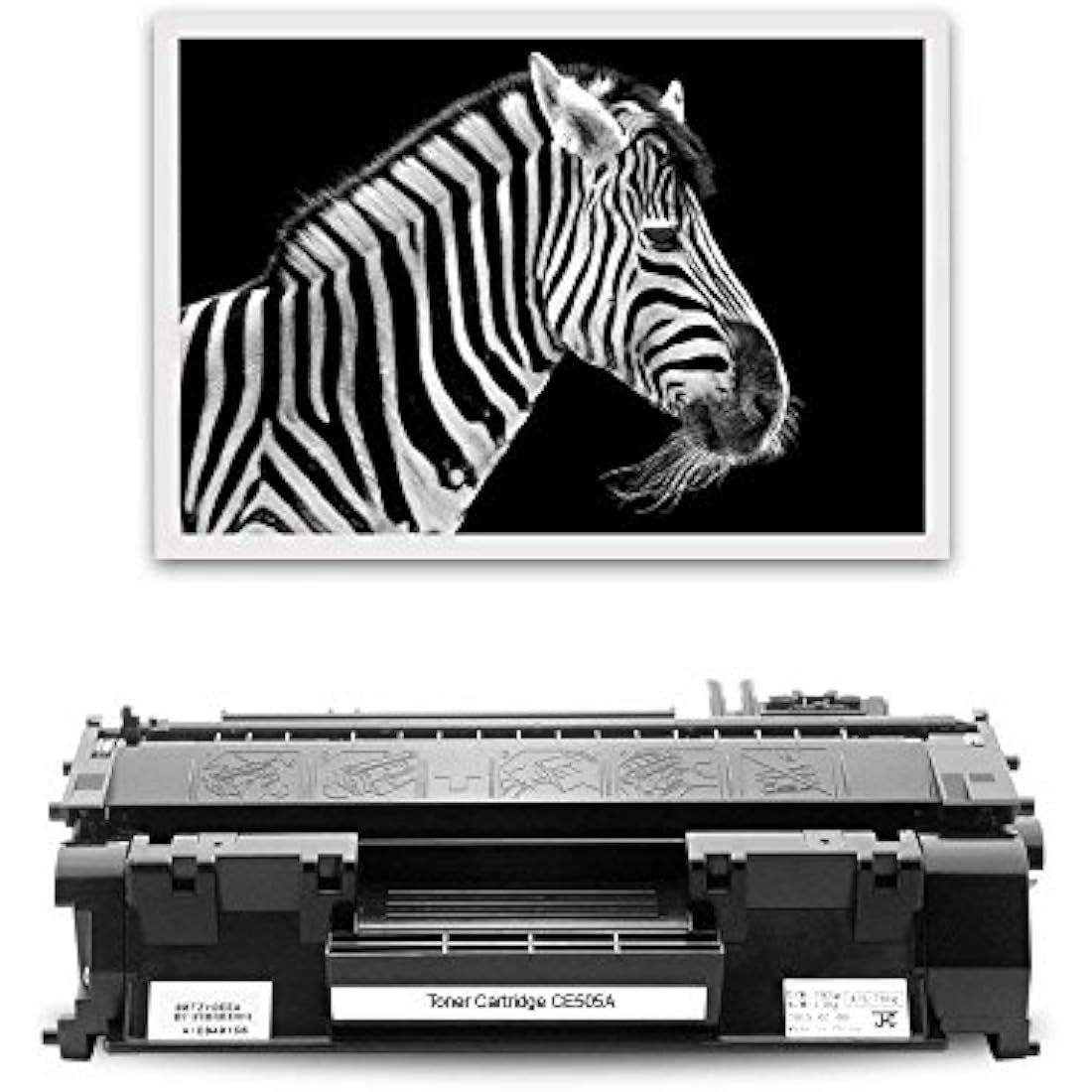 ZOOMTEC Compatible CE505A 05A Toner Cartridge Replacement for CE505X LaserJet P2035 P2035N, LaserJet P2050, LaserJet 2055 2055DN P2055D P2055DN P2055X Printer, 2300 pages Cartridge(2 Pack)