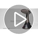 Russell Hobbs Handheld Clothes Steamer [Multipurpose, Antibacterial] Steam Genie Aroma (1800W, 32g/min steam, travel iron, Ceramic, 4 accessories: fragrance diffuser,curtains, clothes) - 28040