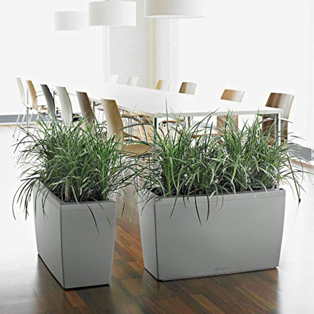 LECHUZA CARARO Premium anthracite metallic 18803
